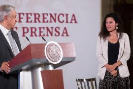 Luisa María Alcalde explicó que los trabajadores de 65 años que cumplen con los requisitos podrán ser acreedores de su pensión del 100 por ciento una vez que se apruebe la reforma.