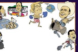 Calaveras 2025: Sheinbaum en silencio, Manolo vaquero y Trump contra el mundo