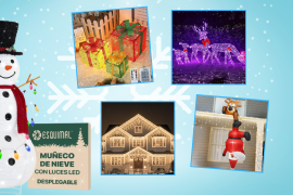 5 adornos navideños para transformar el exterior de tu hogar en un espacio mágico