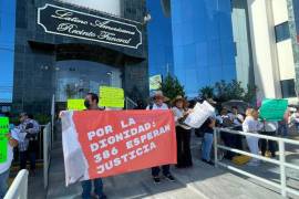 Además se solicitó la intervención de la Fiscalía General de la República al señalar que no confian en las autoridades estatales. FOTO: