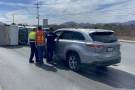 No se registraron personas lesionadas en el percance.