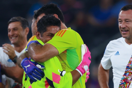 Andrea Pirlo, Jorge Campos y Miguel Layún fueron algunos de los protagonistas de la noche.