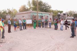 Será en los próximos días cuando den inicio los trabajos de electrificación en la colonia Diana Laura, de Frontera, Coahuila.