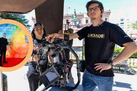 Acierto. El equipo creativo y el elenco de ‘El Desaire’ celebran un nuevo triunfo internacional que consolida al cine coahuilense en el extranjero.