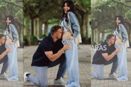 La pareja se encuentra en España celebrando la noticia de que agrandarán su familia.