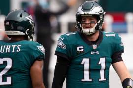 La conversación sobre lo qu4e sucede en Philadelphia es en el sentido de que si a Wentz lo reemplazaron por Huts “a la mala”, podrían hacer lo mismo en esta ocasión.