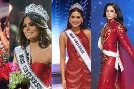 Ganadoras. Fátima Bosch se unió a Lupita Jones, Ximena Navarrete y Andrea Meza como parte del selecto grupo de mexicanas que han conquistado el título de Miss Universo.