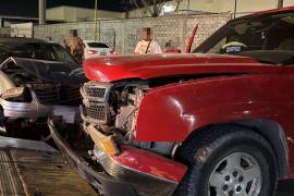 Los vehículos involucrados fueron trasladados al corralón tras el acuerdo con las aseguradoras.