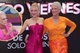 Lohan confió que está es la primera vez que visita la Ciudad de México y que, entre los platillos que ya probó, se encuentran las enchilas y los tacos: por este motivo y el calor de la gente, dijo amar al país.