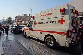 La movilización de cuerpos de emergencia y elementos policiacos se registró la tarde del viernes sobre la calle Victoria.
