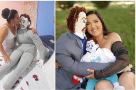La brasileña de 39 años que tiene al Internet con la boca abierta por su ‘matrimonio’ con Marcelo, un muñeco de trapo, ha salido a exponer el engaño del padre de sus ‘hijos’, también de trapo.