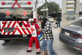 El accidente ocurrió en el bulevar Musa de León.