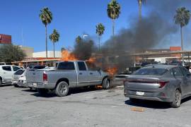 Los servicios de emergencia respondieron al llamado de los presentes en la plaza comercial tras detectar el incendio.