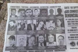 Últimamente, una serie de ‘narcovolantes’ han sido esparcidos, los cuales muestran rostros y nombres de generadores de violencia en Culiacán.