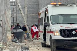 Este miércoles se reportó la caída de un trabajador de 68 años de un andamio; fue reportado como grave.