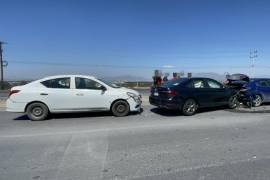 Policía del Estado acudió para tomar conocimiento y regular el tráfico en el lugar.