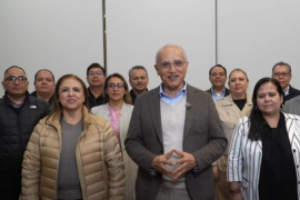 Rafael Olivos, líder sindical del IMSS.