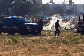 El testigo afirmó que minutos antes se había registrado una balacera en la comunidad de San Antonio de Los Horcones en el municipio de Jesús María, por lo que la gente entró en pánico