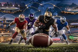 La NFL disputará nueve encuentros internacionales durante 2026, con paradas en escenarios emblemáticos como el Maracaná, Wembley, el Bernabéu y el Estadio Banorte.