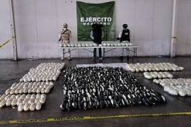 La droga fue localizada en un tractocamión procedente de Colima que se dirigía a la ciudad de Rosarito, en Baja California