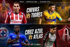Chivas y Cruz Azul buscarán sellar su pase a Semifinales del Clausura 2026 en una jornada sabatina clave de la Liguilla MX.