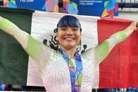 La mexicana Alexa Moreno se prepara para su próxima actuación en la final de salto de caballo, en un paso crucial antes de su participación en los Juegos Olímpicos de París 2024.