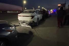 El accidente ocurrió la mañana de este viernes, alrededor de las 06:00 horas, en la colonia Villas del Nogalar.