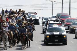Tras su paso por Monclova, los cabalgantes continúan hacia Hermanas, donde tendrían un nuevo punto de descanso este miércoles.
