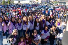 La rodada forma parte de las actividades conmemorativas del Día Internacional de la Mujer.