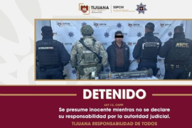 Detienen a ‘El tío Mike’ con una bazuca en calles de Tijuana.