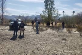 Se realizó un operativo sobre la carretera Torreón-Saltillo, donde se reportaban supuestamente personas armadas en posesión de un predio.