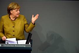 Merkel defiende prolongación de restricciones por COVID-19, pero con meta de levantarlas