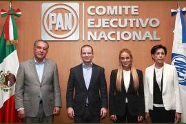 Anaya se reúne con la activista venezolana Lilian Tintori