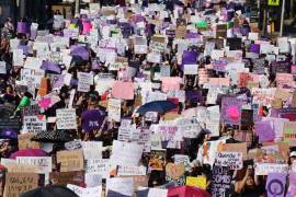 ¡Justicia e igualdad! Salen mujeres de Saltillo a marchar por sus derechos