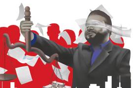 Los documentos registrales indican que Blas Cuevas y su pareja Miriam Cabal Beltrán eran dueños, en partes iguales, del despacho fiscal de la avenida Plan de Ayala de nombre Defensa Contable y Fiscal.