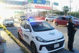 Unidades del CJM fueron desplegadas en zonas de alta afluencia vehicular y obras para reducir riesgos viales.