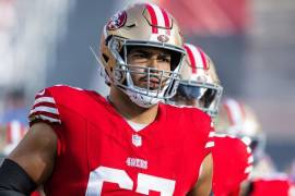 El tackle ofensivo mexicano no fue incluido en el roster de 53 jugadores de los San Francisco 49ers.