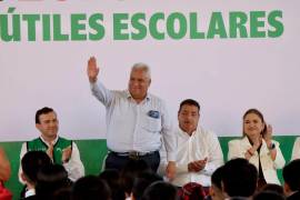 Everardo Padrón, dirigente de la Sección 5 del SNTE.