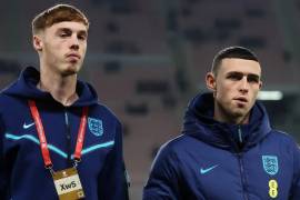 La ausencia de varias estrellas inglesas ya está marcando el Mundial. En la imagen, Cole Palmer y Phil Foden, dos jugadores que a cualquier selección le gustaría tener.