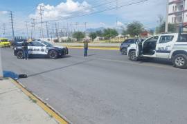 Policía Municipal acudió al lugar para acordonar el área.