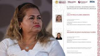 Ceci Flores y Milagros Valenzuela fueron certificadas por CONOCER bajo el estándar EC1542 para la búsqueda de personas.