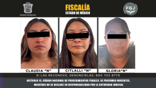 La Fiscalía del Edomex detuvo a tres mujeres por su presunta responsabilidad en la muerte de siete bebés en un hospital de Toluca;