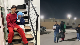 Liam Conejo Ramos, de 5 años, es liberado del centro de detención migratorio en Texas