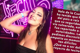 Valentina de la Cuesta, hija de Karla de la Cuesta y Sergio Andrade, abandonó México por motivos de seguridad; seguirá colaborando en su podcast de forma remota mientras se resguarda fuera del país.