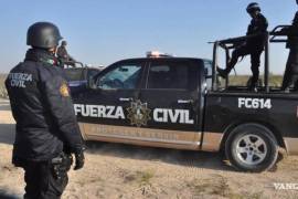 Elementos de Fuerzas Civil, de Nuevo León, apoyados por la Guardia Nacional, la Sedena y el Centro Nacional de Inteligencia, participan en el Operativo Muralla.