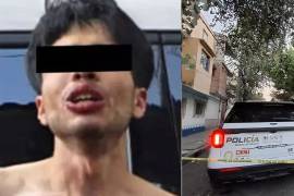 Un joven de 20 años fue detenido tras presuntamente asesinar a su abuela y a su tío abuelo con un cuchillo en un domicilio de Azcapotzalco.