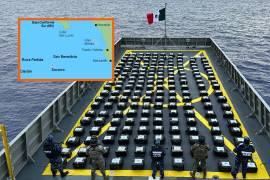 Semar y operativo de EU detienen tráfico de 188 toneladas de droga en Colima