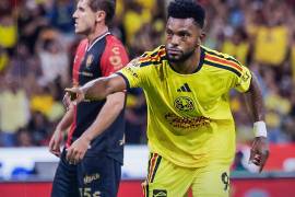 Las Águilas vencieron a los rojinegros con goles de Miguel Borja, Érick Sánchez, Brian Rodríguez, Alejandro Zendejas y Kevin Álvarez.