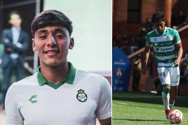 El saltillense Sahiel Cedillo, de 18 años, vivió su primera experiencia en la banca del primer equipo de Santos Laguna en la Liga MX y viene de anotar con la Sub 21, además de participar en una gira internacional con la Selección Mexicana Sub 18.