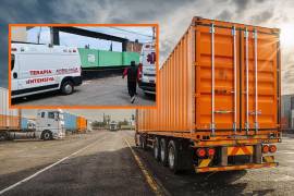 Asisten a migrantes atrapados en camión por deshidratación y otras afecciones médicas